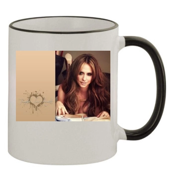 Jennifer Love Hewitt 11oz Colored Rim & Handle Mug