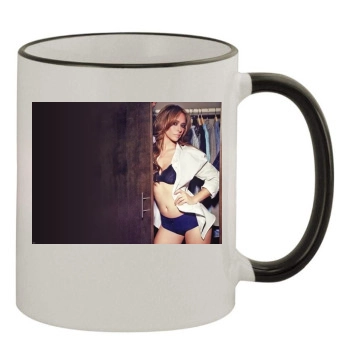 Jennifer Love Hewitt 11oz Colored Rim & Handle Mug