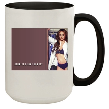 Jennifer Love Hewitt 15oz Colored Inner & Handle Mug