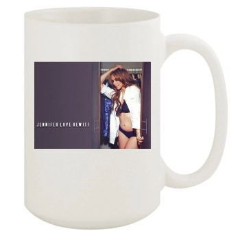 Jennifer Love Hewitt 15oz White Mug