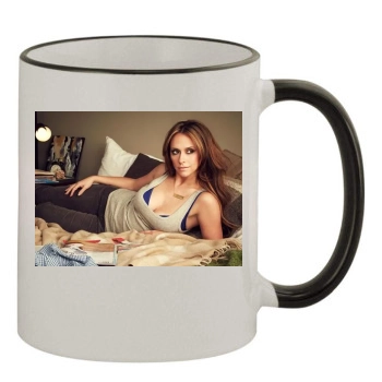 Jennifer Love Hewitt 11oz Colored Rim & Handle Mug