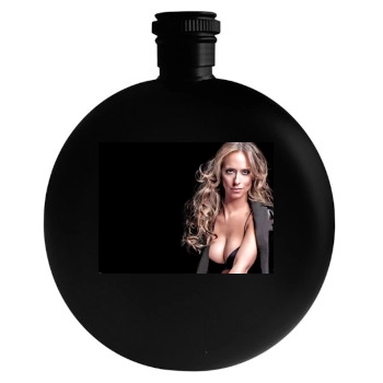 Jennifer Love Hewitt Round Flask