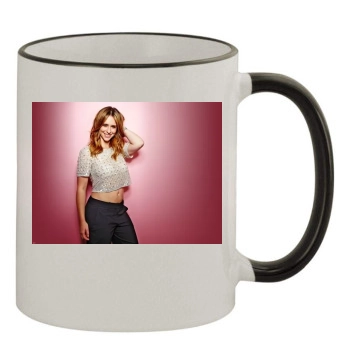 Jennifer Love Hewitt 11oz Colored Rim & Handle Mug