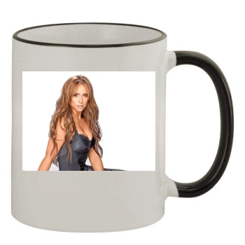 Jennifer Love Hewitt 11oz Colored Rim & Handle Mug