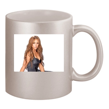 Jennifer Love Hewitt 11oz Metallic Silver Mug