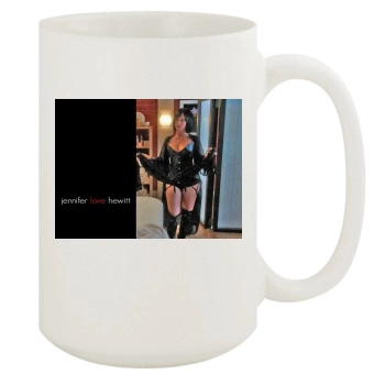 Jennifer Love Hewitt 15oz White Mug