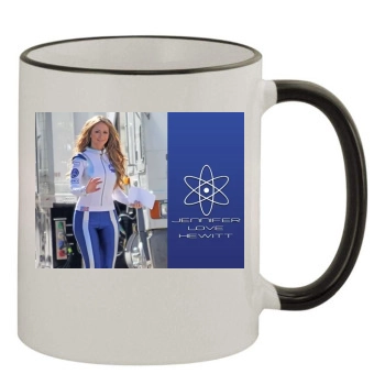 Jennifer Love Hewitt 11oz Colored Rim & Handle Mug