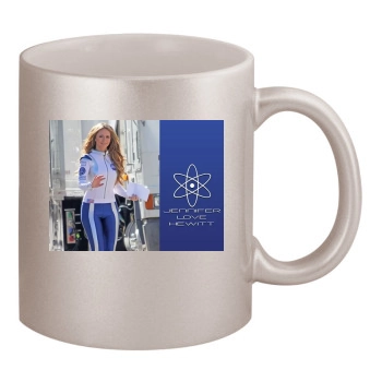 Jennifer Love Hewitt 11oz Metallic Silver Mug