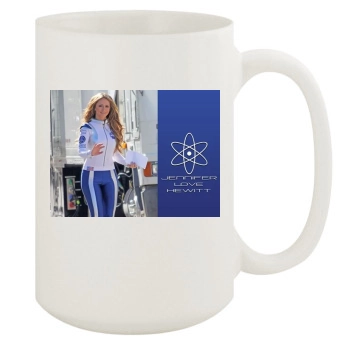 Jennifer Love Hewitt 15oz White Mug