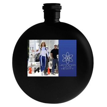 Jennifer Love Hewitt Round Flask