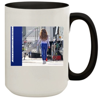 Jennifer Love Hewitt 15oz Colored Inner & Handle Mug