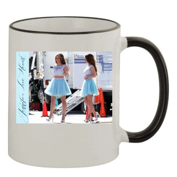 Jennifer Love Hewitt 11oz Colored Rim & Handle Mug