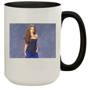 Jennifer Love Hewitt 15oz Colored Inner & Handle Mug