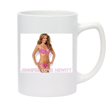 Jennifer Love Hewitt 14oz White Statesman Mug