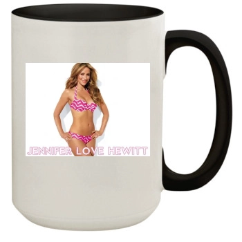 Jennifer Love Hewitt 15oz Colored Inner & Handle Mug