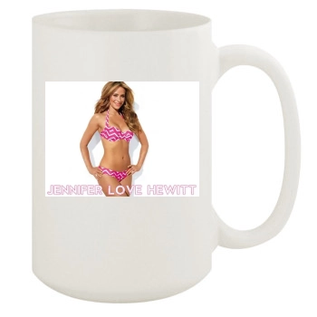 Jennifer Love Hewitt 15oz White Mug