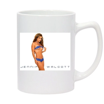 Jennifer Walcott 14oz White Statesman Mug