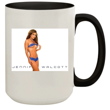 Jennifer Walcott 15oz Colored Inner & Handle Mug