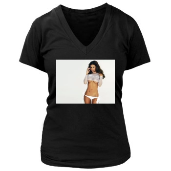 Jennifer Walcott Women's Deep V-Neck TShirt