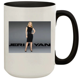 Jeri Ryan 15oz Colored Inner & Handle Mug