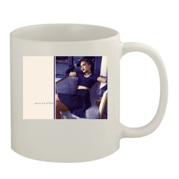 Jessica Alba 11oz White Mug