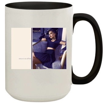 Jessica Alba 15oz Colored Inner & Handle Mug