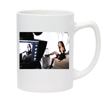 Megan Fox 14oz White Statesman Mug