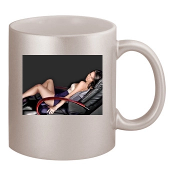 Megan Fox 11oz Metallic Silver Mug