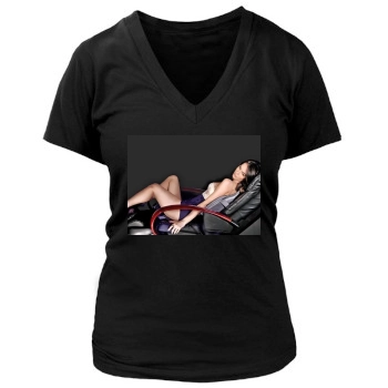 Megan Fox Women's Deep V-Neck TShirt