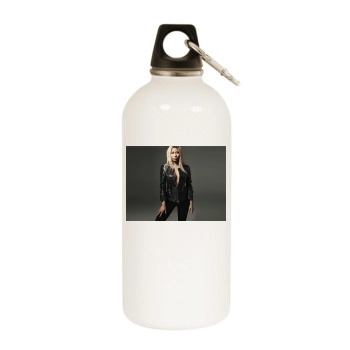 Nicki Minaj White Water Bottle With Carabiner