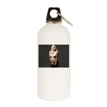 Nicki Minaj White Water Bottle With Carabiner