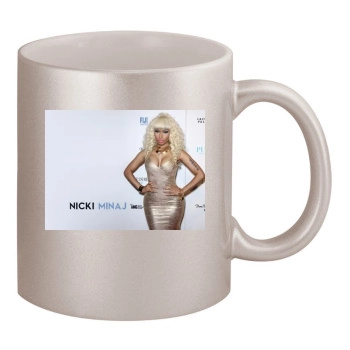 Nicki Minaj 11oz Metallic Silver Mug