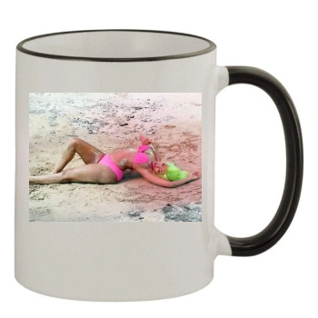 Nicki Minaj 11oz Colored Rim & Handle Mug