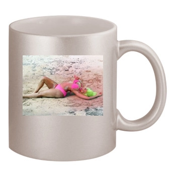 Nicki Minaj 11oz Metallic Silver Mug