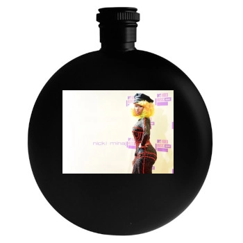 Nicki Minaj Round Flask