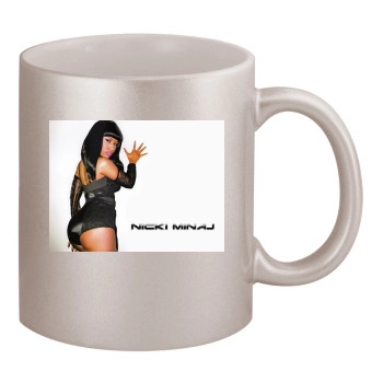 Nicki Minaj 11oz Metallic Silver Mug