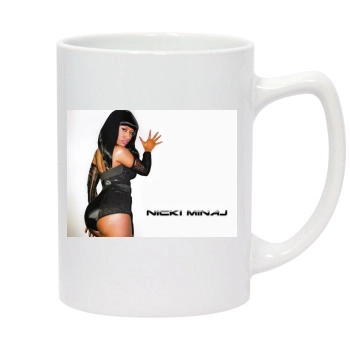 Nicki Minaj 14oz White Statesman Mug