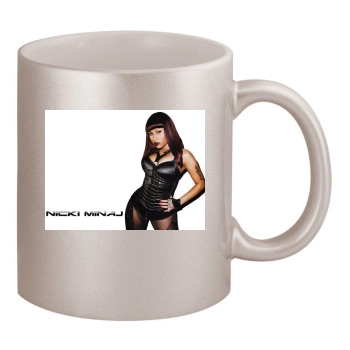 Nicki Minaj 11oz Metallic Silver Mug