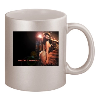 Nicki Minaj 11oz Metallic Silver Mug