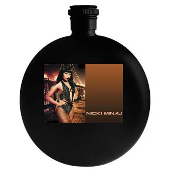 Nicki Minaj Round Flask