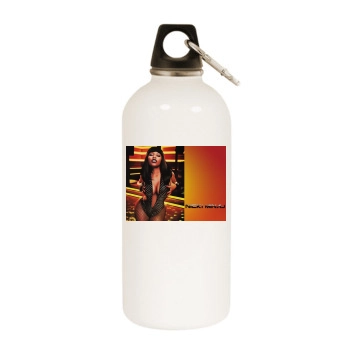 Nicki Minaj White Water Bottle With Carabiner