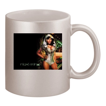 Nicki Minaj 11oz Metallic Silver Mug