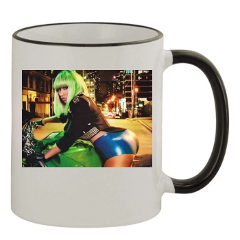 Nicki Minaj 11oz Colored Rim & Handle Mug