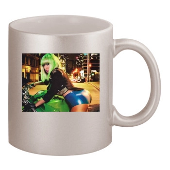 Nicki Minaj 11oz Metallic Silver Mug