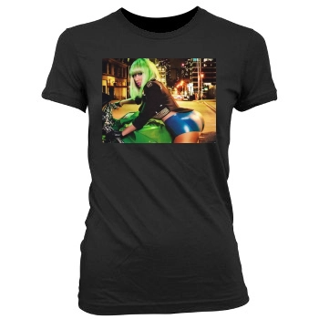 Nicki Minaj Women's Junior Cut Crewneck T-Shirt