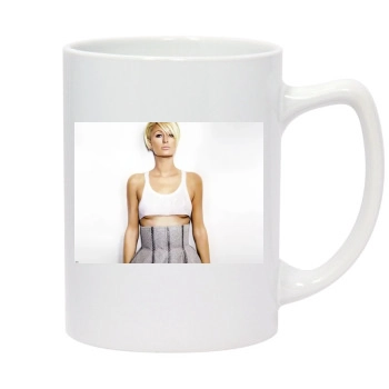 Paris Hilton 14oz White Statesman Mug