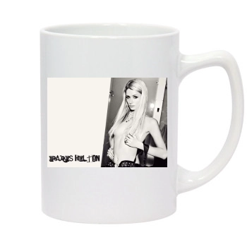 Paris Hilton 14oz White Statesman Mug