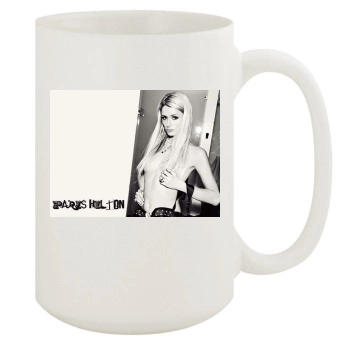 Paris Hilton 15oz White Mug