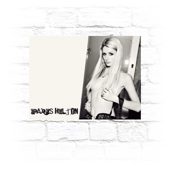 Paris Hilton Metal Wall Art