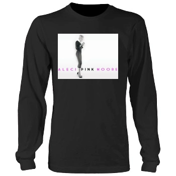 Pink Men's Heavy Long Sleeve TShirt